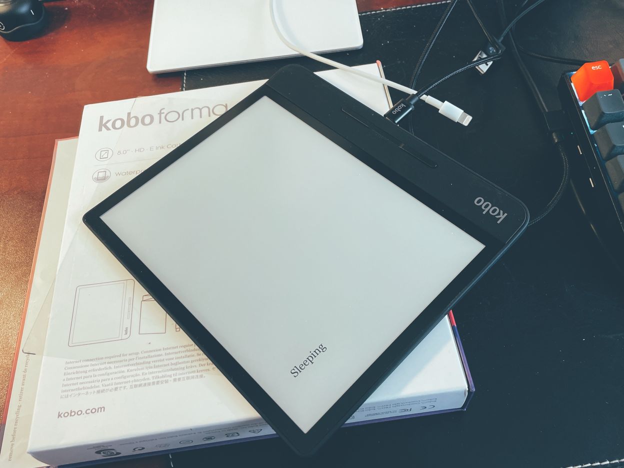 A picture of the Kobo Forma 1